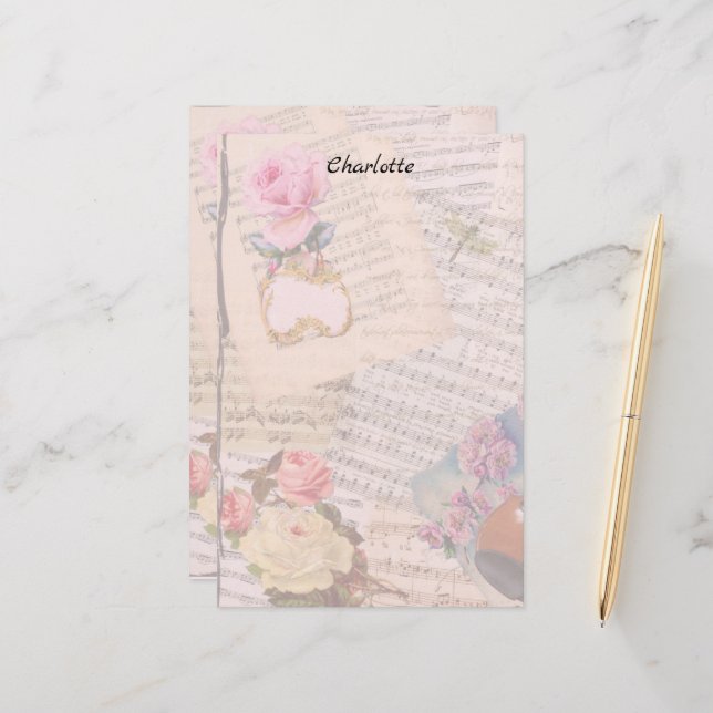 Papelería Flores de Victoria (Anverso/Reverso In Situ)