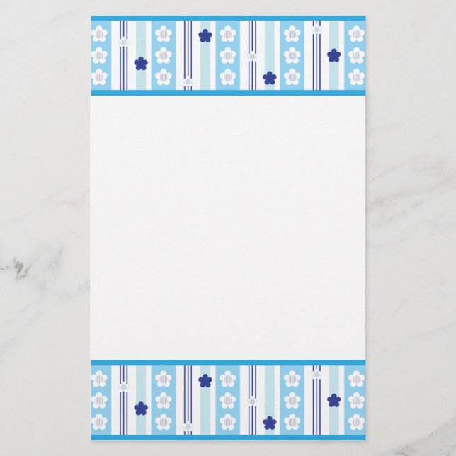 Papelería Flores del invierno (Anverso)