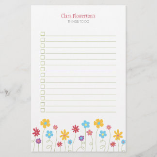 Papelería Flores enrrolladas de la primavera para hacer la