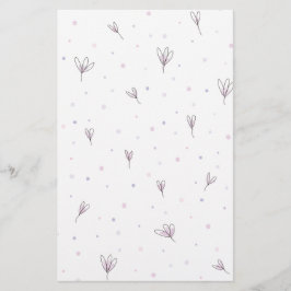 Papelería Flores Lilac