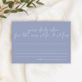 Papelería Flores Periwinkle Fecha Noche Idea Ducha Juego