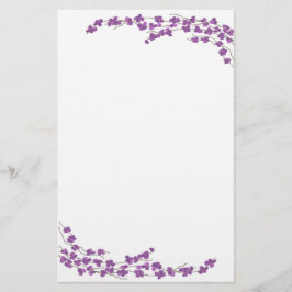 Papelería Flores Purpuras