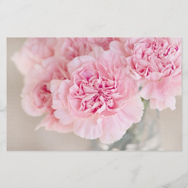 Papelería Flores rosa (Anverso)