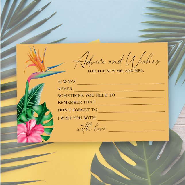 Papelería Flores tropicales - Consejos y deseos de duchas nu (Subido por el creador)