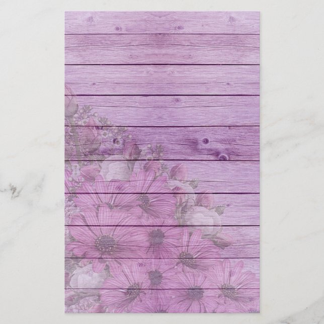 Papelería Flores y Madera (Anverso)