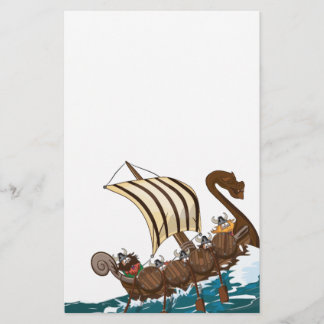 Papelería Flota de la invasión de Viking