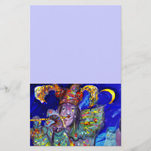 Papelería FLUTIST IN BLUE / Venetian Carnival Night