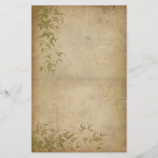 Papelería Follaje del vintage - hiedra