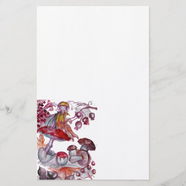 Papelería FOLLETO MÁGICO DE HABITACIONES Fantasía floral bla (Anverso)