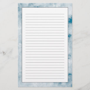 Papelería Fondo azul de mármol de la textura