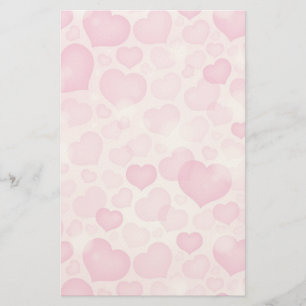 Papelería Fondo con corazones