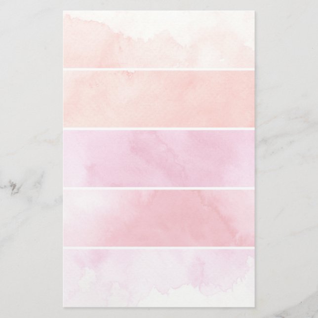 Papelería fondo de banderas acuarelas para su diseño (Anverso)