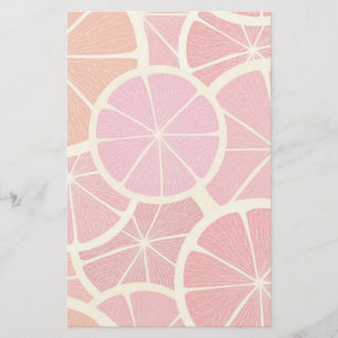 Papelería Fondo de cosecha de pomelo