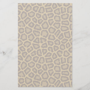Papelería Fondo de la teja con una piel del leopardo