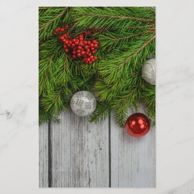 Papelería Fondo de Navidades decorativos (Anverso)