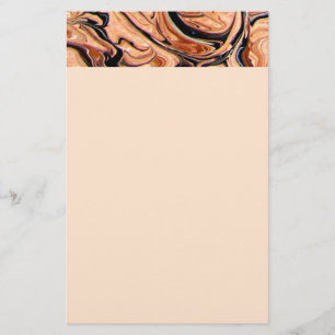 Papelería Fondo de patrón abstracto de mármol negro beige