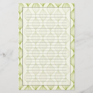 Papelería Fondo de patrón verde vertical