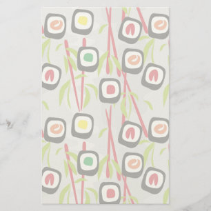 Papelería Fondo de sushi