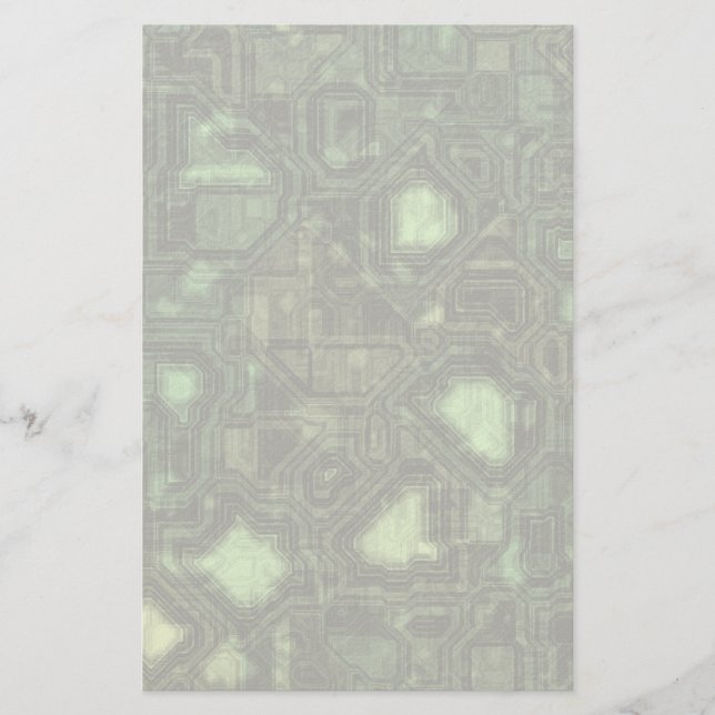 Papelería Fondo del circuito del ordenador (Anverso)