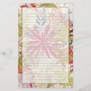 Papelería Fondo floral 6