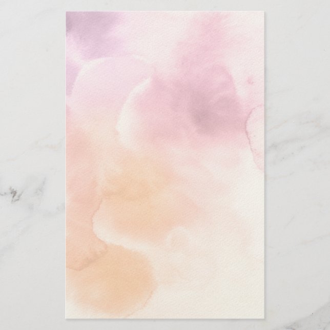 Papelería Fondo pintado a mano de acuarela abstracta 3 (Anverso)