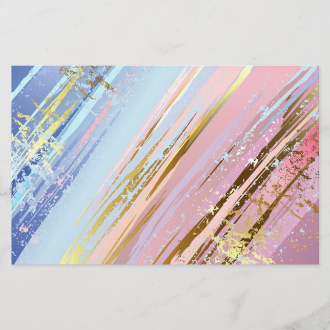 Papelería Fondo rosa texturizado (Anverso)