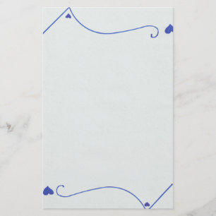 Papelería Fondo superior y del corazón de alternancia