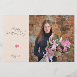 Papelería Foto de guión moderno del día de San Valentín