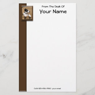 Papelería Foto de pimienta blanca y suave personalizada