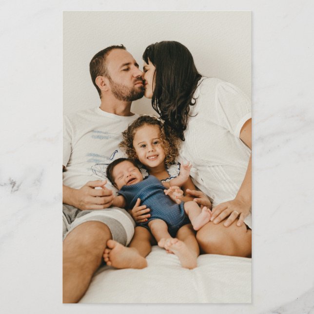 Papelería Foto personalizada (Anverso)