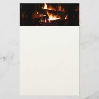 Papelería Fotografía de la escena de invierno cálida de la c