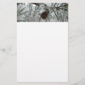 Papelería Fotografía de la naturaleza del invierno de la ram