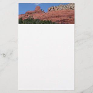 Papelería Fotografía de Steamboat Rock en Sedona Arizona