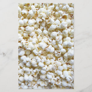 Papelería Fotografía de textura de palomitas de maíz Decorac