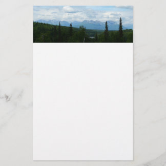 Papelería Fotografía panorámica de la cordillera de Alaska