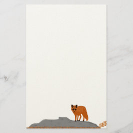 Papelería 🦊 Fox on the Rock Correspondence Paper