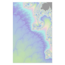 Fractal semitransparente abstracto de línea de cos