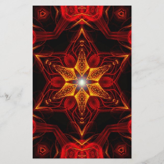 Papelería Fractal Staritual (Anverso)