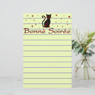 Papelería Francés: Bonne Soiree
