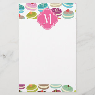 Papelería Francés Macarons personalizado