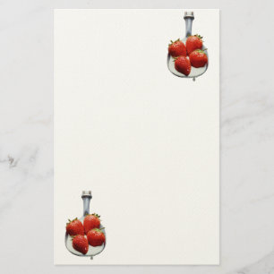 Papelería Fresas y crema
