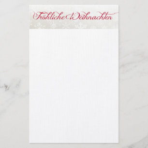 Papelería Frohe Weihnachten