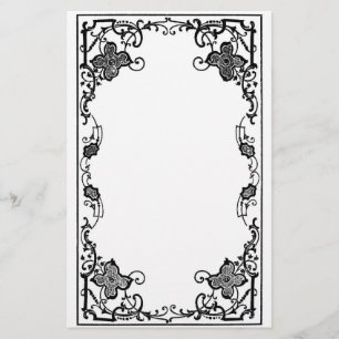Papelería Frontera del Victorian inmóvil