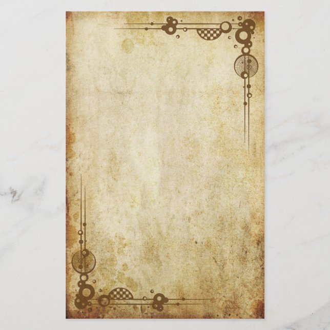 Papelería Fronteras del vintage - retras (Anverso)