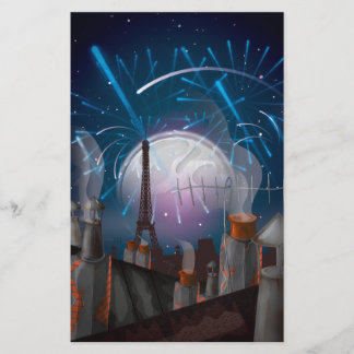 Papelería Fuegos artificiales de París