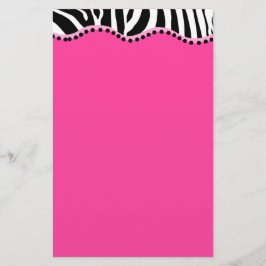 Papelería Funky Zebra Stationery