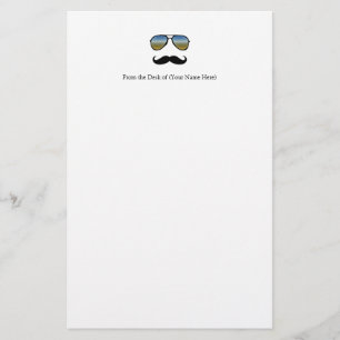 Papelería Gafas de sol retras divertidas con el bigote