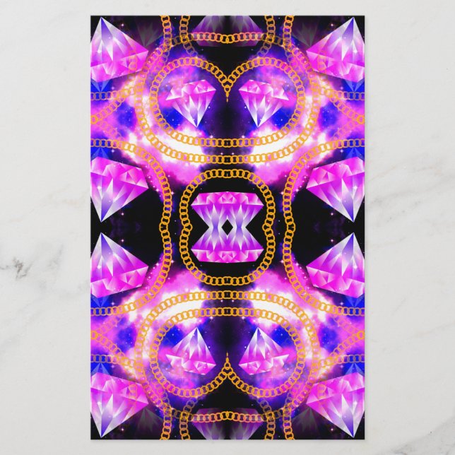 Papelería galaxia gem (Anverso)