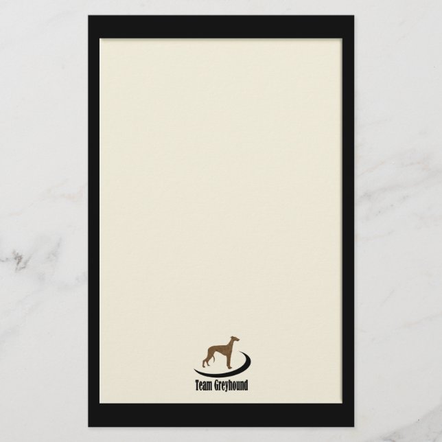 Papelería Galgo del equipo (Anverso)