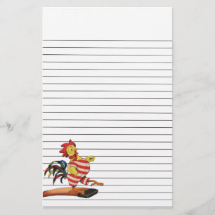 Papelería Gallo en el tablero de salto alineado